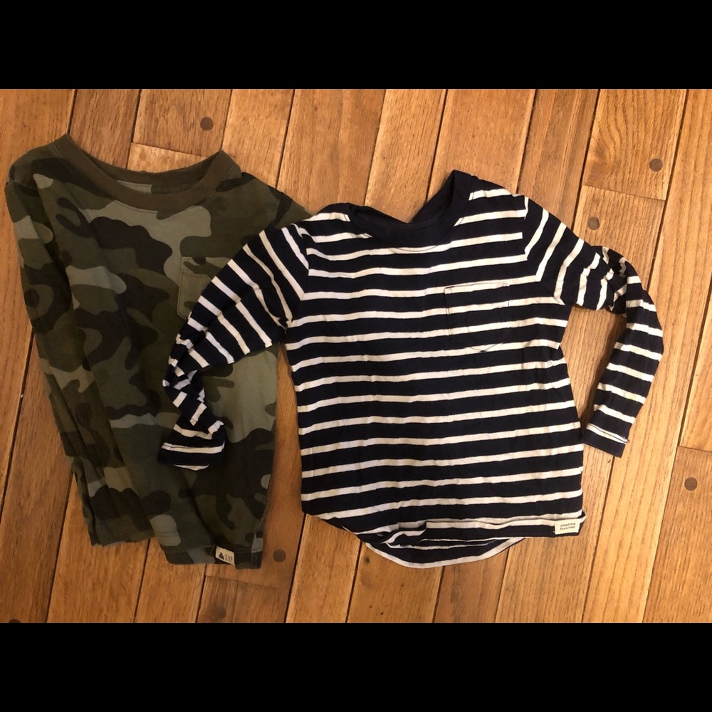 Gap long sleeve shirts